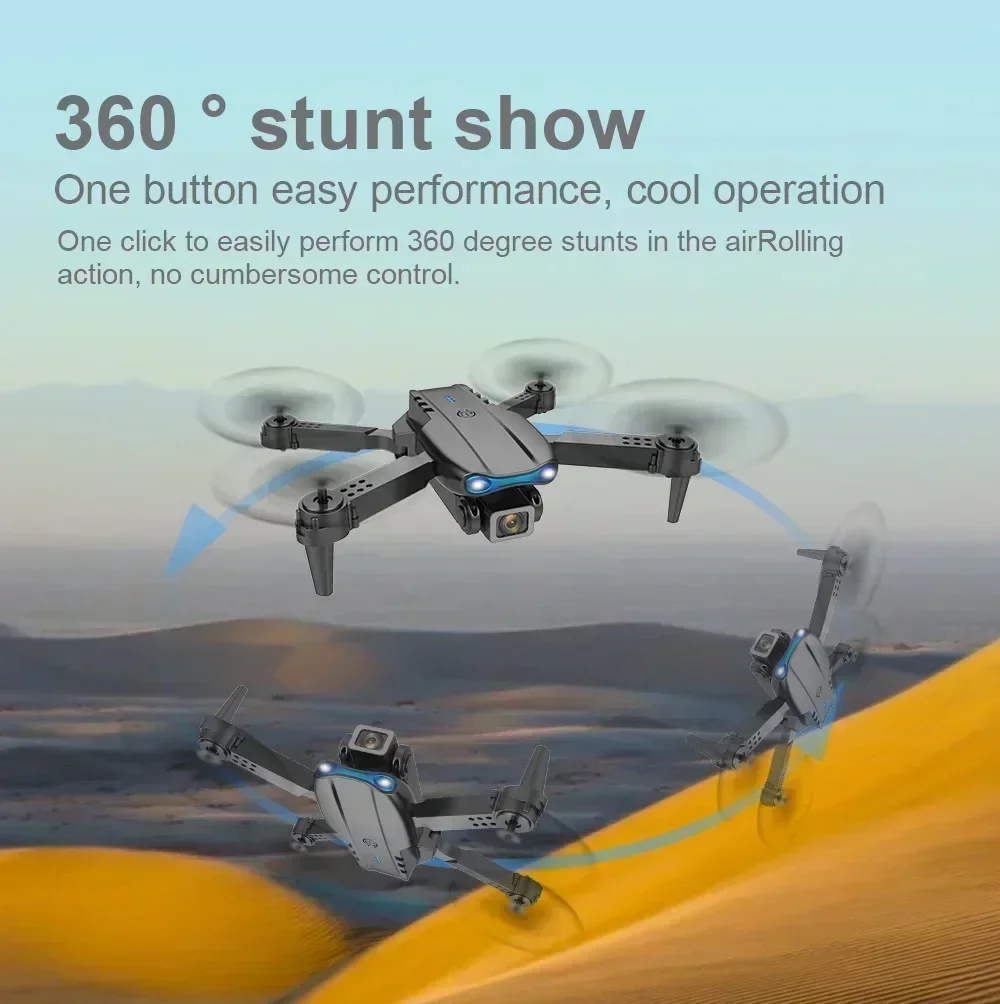 Новый E99Pro RC Drone 4K Profe – обзор и цена Drone Camera Wide Angle