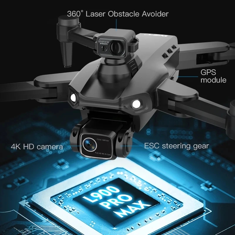 L900 Pro MAX GPS Дрон 4K Профе – обзор и цена Drone Camera Professional