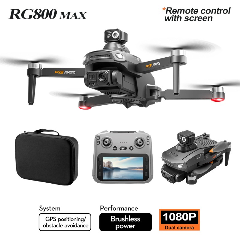 НОВЫЙ Дрон RG800 MAX 1080P HD- – обзор и цена Drone Camera Professional