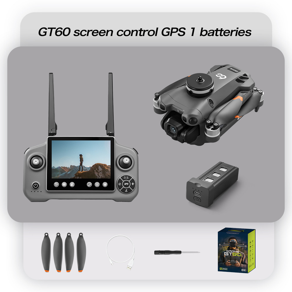 Новый квадрокоптер GT60 с GPS, – обзор и цена Drone Camera Wide Angle